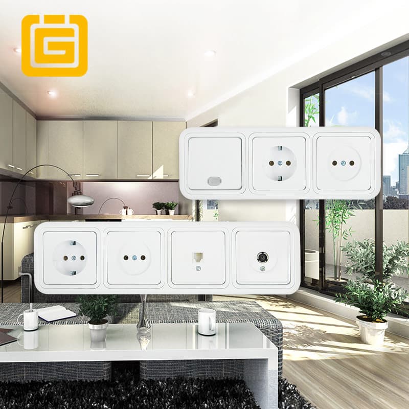 wall switches and sockets